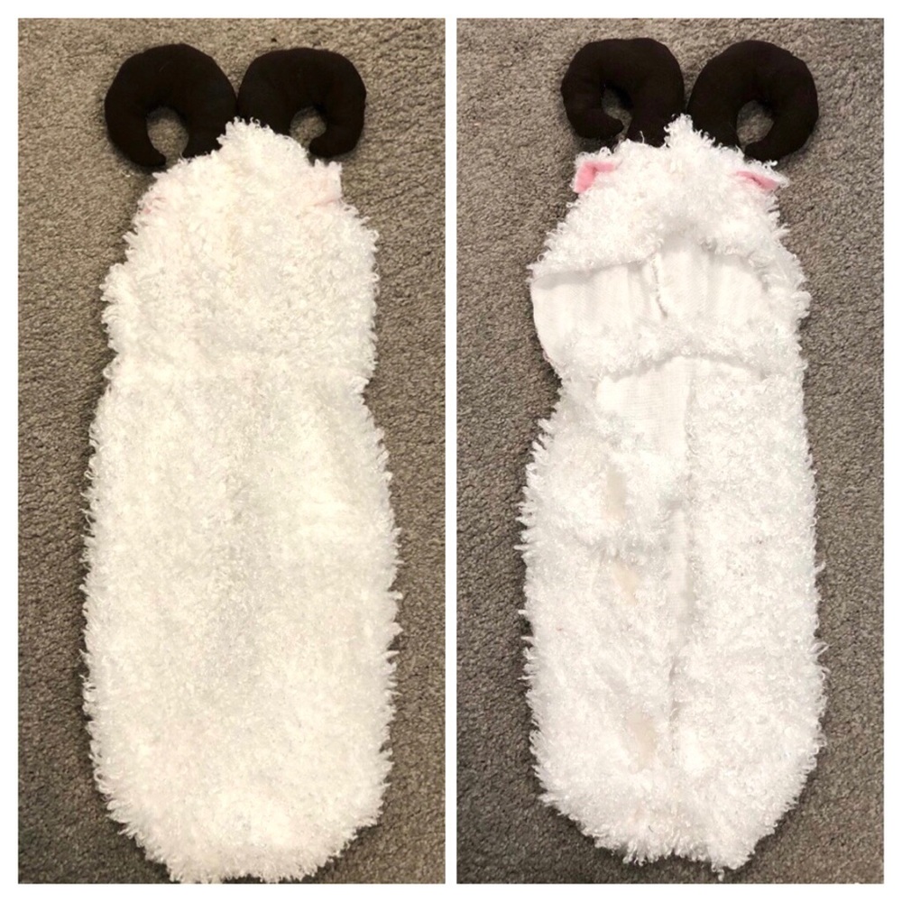 Handmade Lamb Cover/Costume for Newborn Baby (Photoshoot)